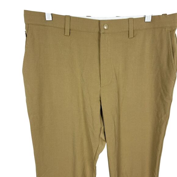 Quince Men's Khaki Ultra Stretch Smart Chino 34 x 32 - Picture 5 of 8